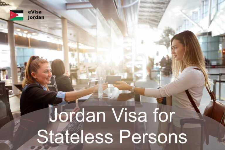 Jordan Visa for Stateless Persons